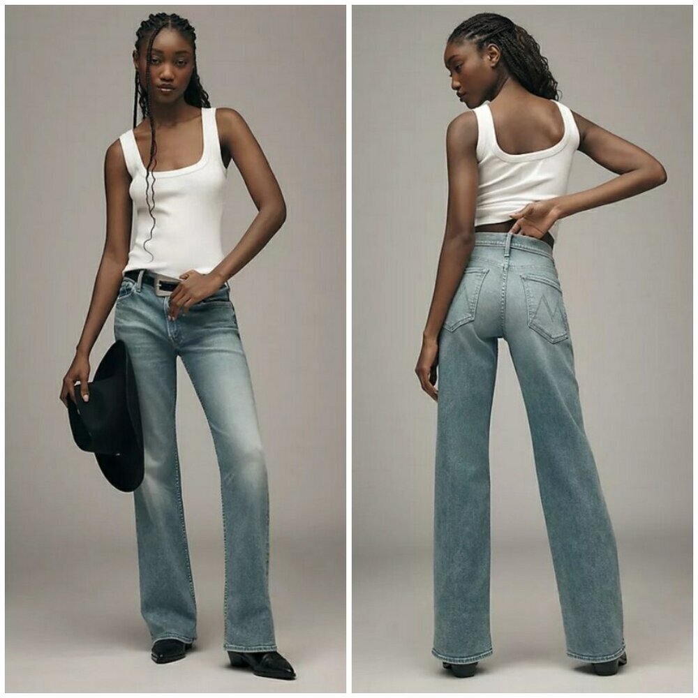 ๐MOTHER๐ The Bookie Sneak Jeans ~ Eye Of The Tiger 29 NWOT - Picture 8 of 16